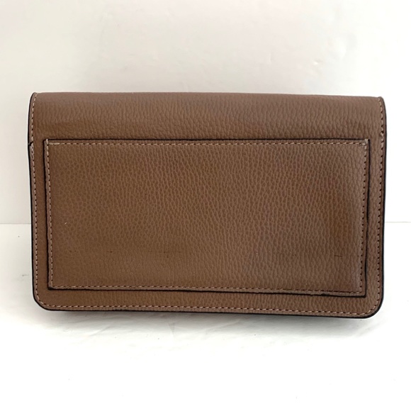 TopShop minimalist Crossbody Bag Tan GUC 🎈🎈 - Picture 3 of 11